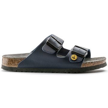 Birkenstock Superlauf schmales FuBbett Blau Arizona ESD Obermaterial